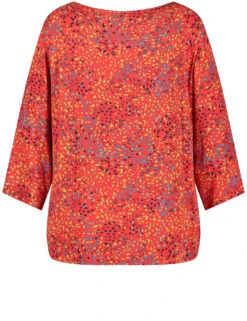 3/4 Arm Bluse Aus Nachhaltiger Qualität -Gerry Stil Geschaft 34 arm bluse aus nachhaltiger qualitaet 03