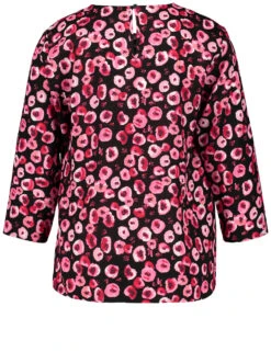 Taifun 3/4 Arm Bluse Mit Allover-Print 9 Taifun 3/4 Arm Bluse Mit Allover-Print -Gerry Stil Geschaft 34 arm bluse mit allover print 03