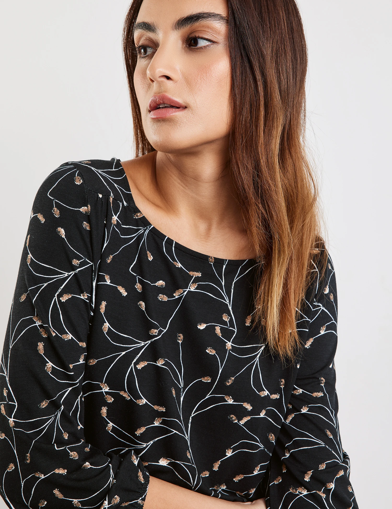 Taifun 3/4 Arm Shirt Mit Print 4 Taifun 3/4 Arm Shirt Mit Print – Bild 4