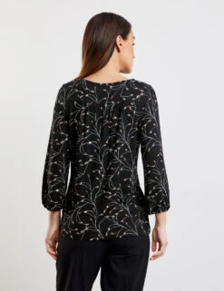 Taifun 3/4 Arm Shirt Mit Print 12 Taifun 3/4 Arm Shirt Mit Print -Gerry Stil Geschaft 34 arm shirt mit print 104