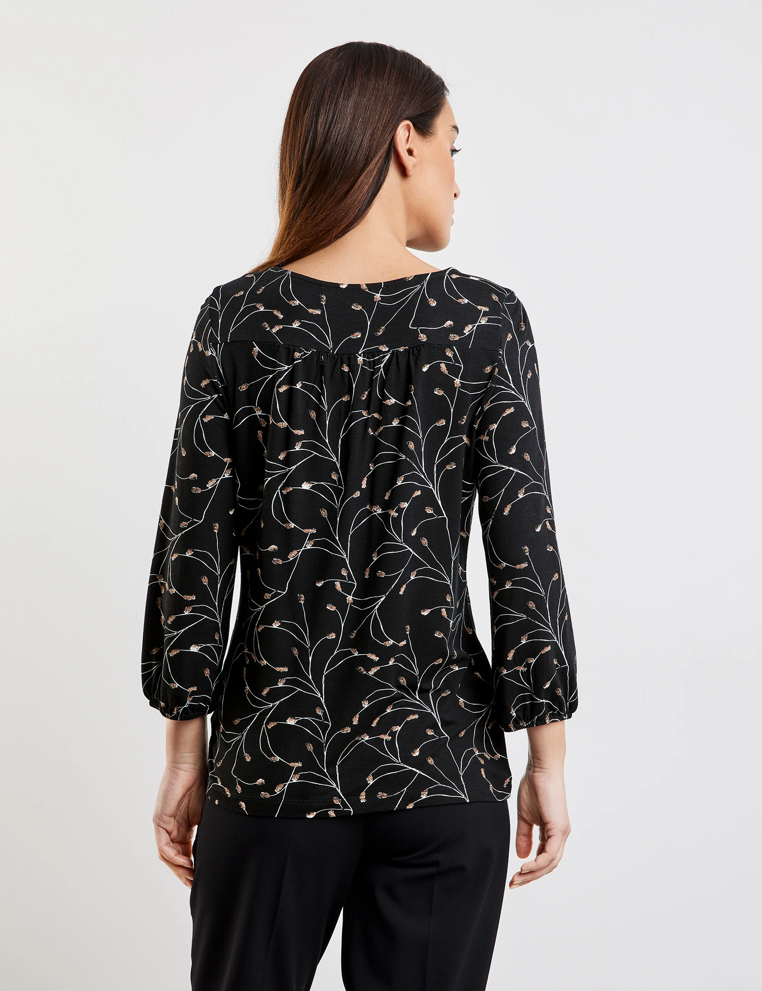 Taifun 3/4 Arm Shirt Mit Print 6 Taifun 3/4 Arm Shirt Mit Print – Bild 6