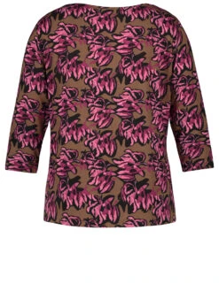 3/4 Arm Shirt Mit Ring-Detail -Gerry Stil Geschaft 34 arm shirt mit ring detail 03