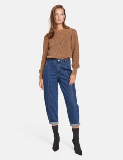 Taifun 3/4 Jeans Balloon Fit -Gerry Stil Geschaft 34 jeans balloon fit 01