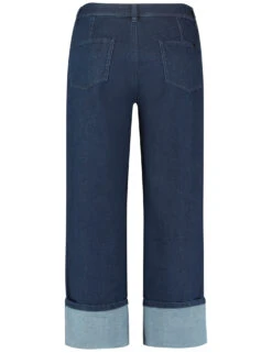 Taifun 3/4 Jeans Culotte Wide Leg -Gerry Stil Geschaft 34 jeans culotte wide leg 03