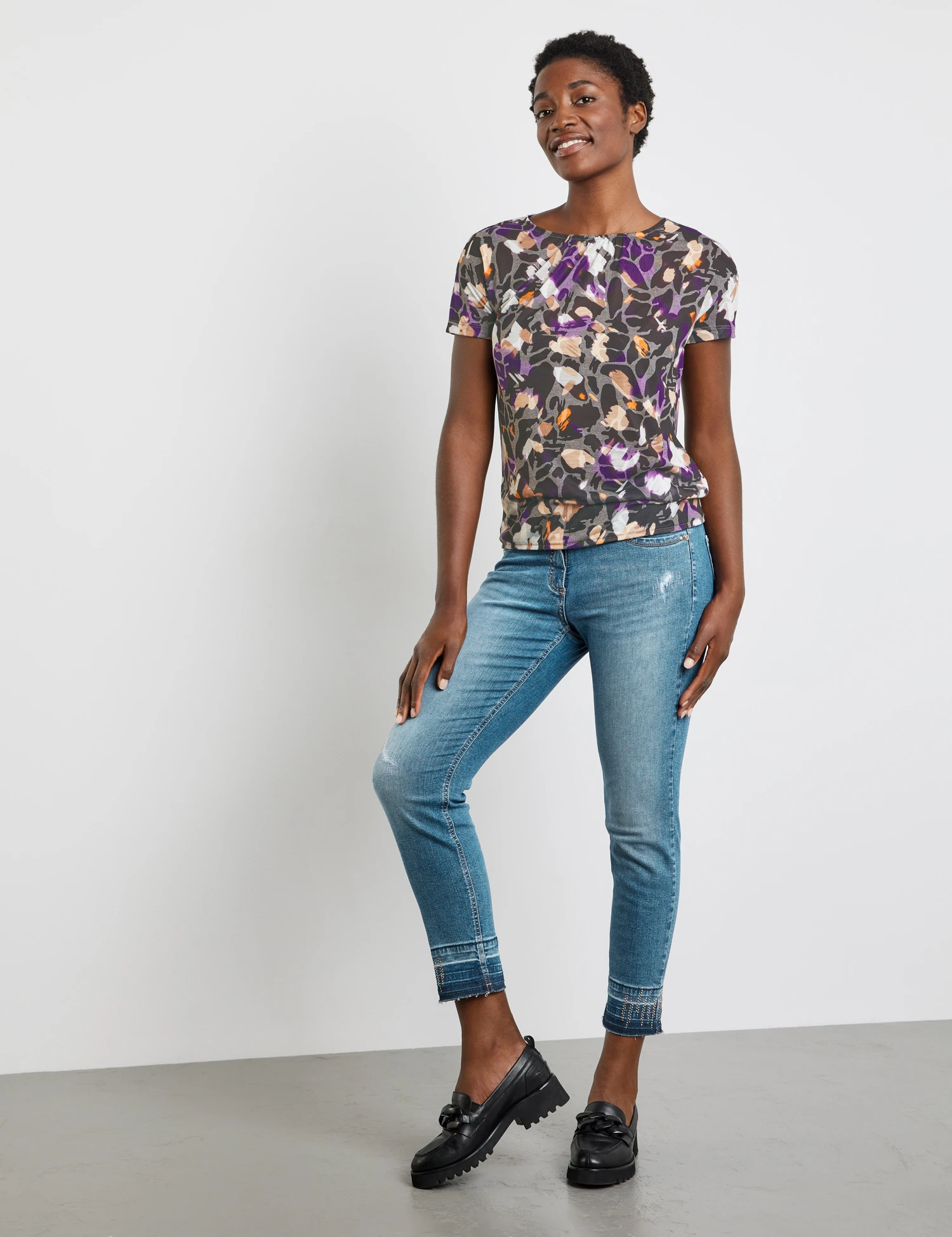 Gerry Weber 5-Pocket Jeans BEST4ME CROPPED 1 Gerry Weber 5-Pocket Jeans BEST4ME CROPPED