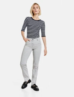 Gerry Weber 5-Pocket Jeans Straight FitKurzgröße 15 Gerry Weber 5-Pocket Jeans Straight FitKurzgröße -Gerry Stil Geschaft 5 pocket jeans straight fit kurzgroesse 01