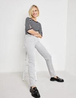 Gerry Weber 5-Pocket Jeans Straight FitKurzgröße 12 Gerry Weber 5-Pocket Jeans Straight FitKurzgröße -Gerry Stil Geschaft 5 pocket jeans straight fit kurzgroesse 102