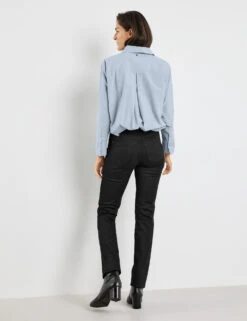 Gerry Weber 5-Pocket Jeans Straight Fit Kurzgröße -Gerry Stil Geschaft 5 pocket jeans straight fit kurzgroesse 104 1