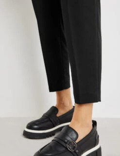 Gerry Weber 7/8 Hose Mit Bügelfalten 10 Gerry Weber 7/8 Hose Mit Bügelfalten -Gerry Stil Geschaft 78 hose mit buegelfalten 100