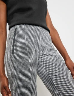 Gerry Weber 7/8 Stretchhose Mit Dehnbund -Gerry Stil Geschaft 78 stretchhose mit dehnbund 100