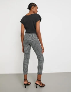 Gerry Weber 7/8 Stretchhose Mit Dehnbund -Gerry Stil Geschaft 78 stretchhose mit dehnbund 104