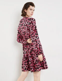 Taifun A-Linien-Kleid Mit Floral-Print -Gerry Stil Geschaft a linien kleid mit floral print 104