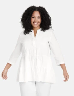 Ausgestellte 3/4 Arm Bluse 13 Ausgestellte 3/4 Arm Bluse -Gerry Stil Geschaft ausgestellte 34 arm bluse 01