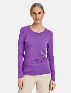 Gerry Weber Basic Langarmshirt Mit Stretchkomfort 13 Gerry Weber Basic Langarmshirt Mit Stretchkomfort -Gerry Stil Geschaft basic langarmshirt mit stretchkomfort 01