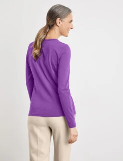 Gerry Weber Basic Langarmshirt Mit Stretchkomfort 12 Gerry Weber Basic Langarmshirt Mit Stretchkomfort -Gerry Stil Geschaft basic langarmshirt mit stretchkomfort 104