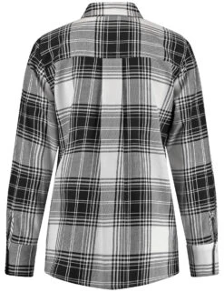 Taifun Baumwollbluse Mit Streifen In Batik-Optik -Gerry Stil Geschaft baumwollbluse mit streifen in batik optik 03