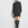 Gerry Weber Bequemes Kleid Mit Strick-Muster