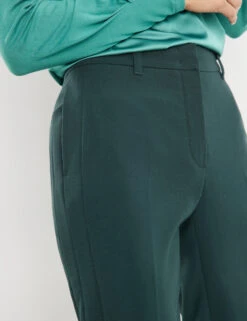 Gerry Weber Bi-elastsische Hose Citystyle Mit Bügelfalten -Gerry Stil Geschaft bi elastsische hose citystyle mit buegelfalten 100