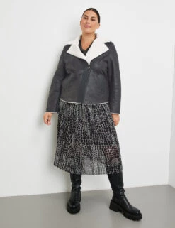 Bikerjacke Mit Teddyfell 11 Bikerjacke Mit Teddyfell -Gerry Stil Geschaft bikerjacke mit teddyfell 102