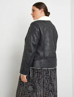 Bikerjacke Mit Teddyfell 12 Bikerjacke Mit Teddyfell -Gerry Stil Geschaft bikerjacke mit teddyfell 104