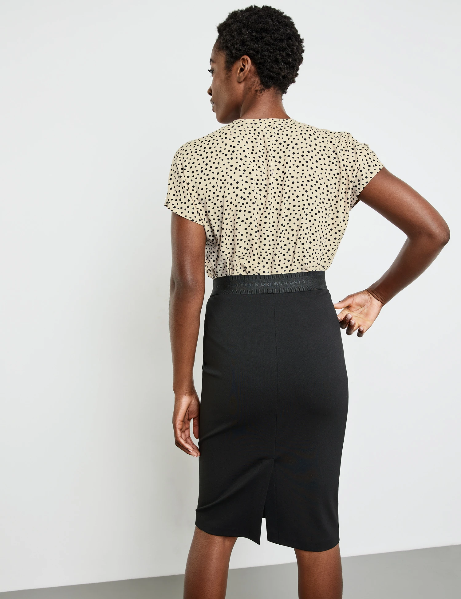 Gerry Weber Bleistiftrock Mit Gummibund Und Stretchanteil 6 Gerry Weber Bleistiftrock Mit Gummibund Und Stretchanteil – Bild 6