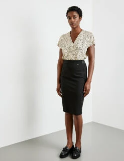 Gerry Weber Bleistiftrock Mit Gummibund Und Stretchanteil