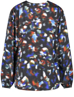 Taifun Bluse Aus Edlem Satin -Gerry Stil Geschaft bluse aus edlem satin 03