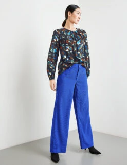 Taifun Bluse Aus Edlem Satin -Gerry Stil Geschaft bluse aus edlem satin 102