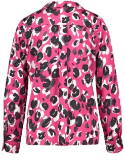 Taifun Bluse Mit Animal-Print -Gerry Stil Geschaft bluse mit animal print 03