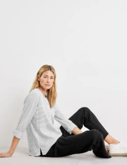 Gerry Weber Bluse Mit Krempelarm -Gerry Stil Geschaft bluse mit krempelarm 105