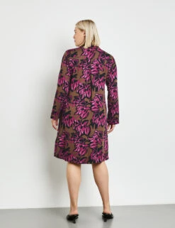 Blusenkleid Aus Satin-Qualität 10 Blusenkleid Aus Satin-Qualität -Gerry Stil Geschaft blusenkleid aus satin qualitaet 104