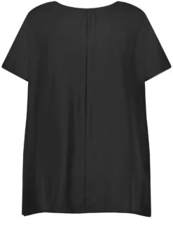 Blusenshirt Mit Chiffon-Layer -Gerry Stil Geschaft blusenshirt mit chiffon layer 03
