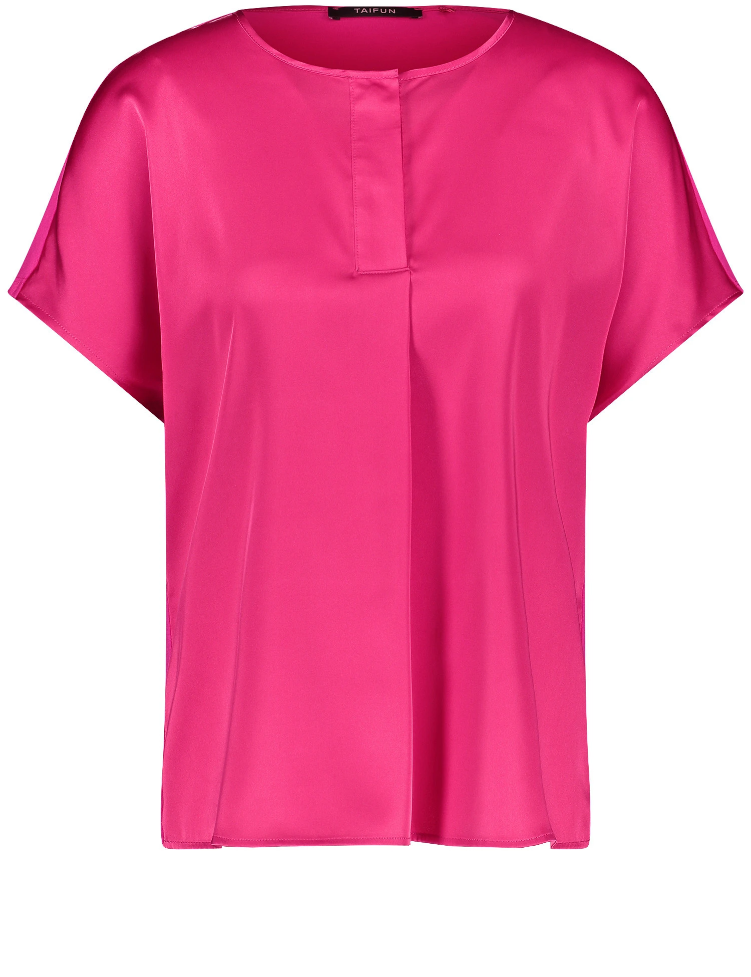 Taifun Blusenshirt Mit Material-Mix 2 Taifun Blusenshirt Mit Material-Mix – Bild 2