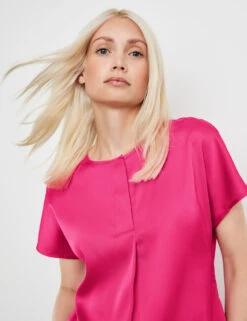 Taifun Blusenshirt Mit Material-Mix 10 Taifun Blusenshirt Mit Material-Mix -Gerry Stil Geschaft blusenshirt mit material mix 100