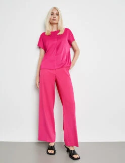 Taifun Blusenshirt Mit Material-Mix 11 Taifun Blusenshirt Mit Material-Mix -Gerry Stil Geschaft blusenshirt mit material mix 102