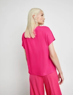 Taifun Blusenshirt Mit Material-Mix 12 Taifun Blusenshirt Mit Material-Mix -Gerry Stil Geschaft blusenshirt mit material mix 104