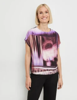 Gerry Weber Blusenshirt Mit Material-Patch