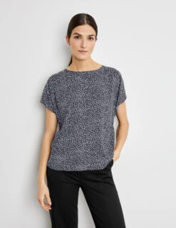 Gerry Weber Blusenshirt Mit Minimalmuster EcoVero