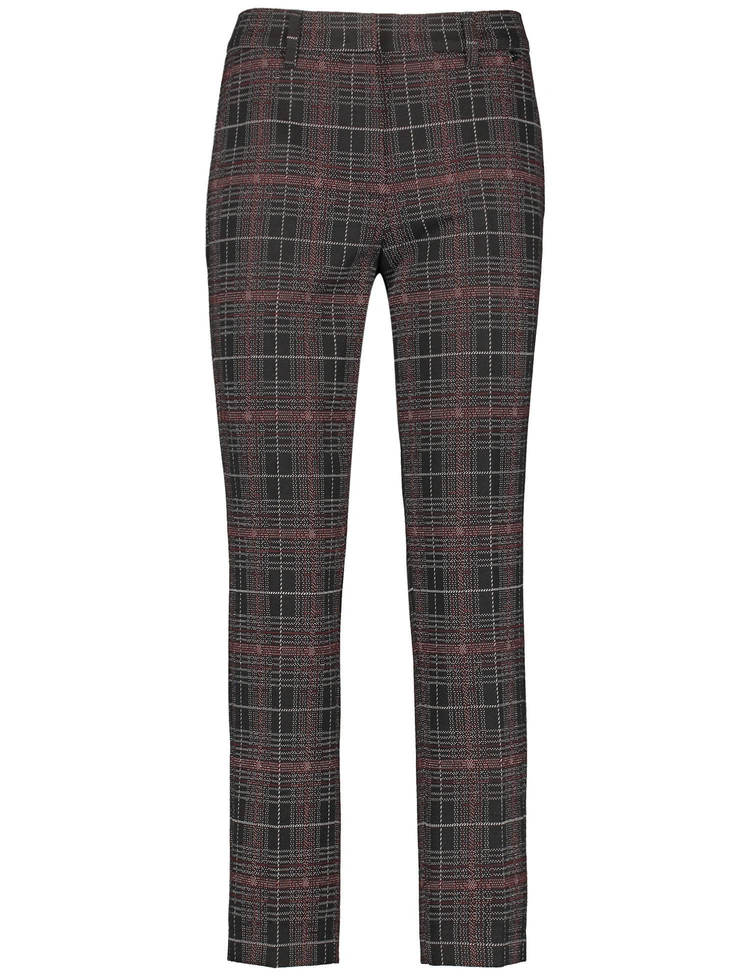 Gerry Weber Fein Karierte 7/8 Hose Citystyle 2 Gerry Weber Fein Karierte 7/8 Hose Citystyle – Bild 2
