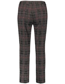 Gerry Weber Fein Karierte 7/8 Hose Citystyle 9 Gerry Weber Fein Karierte 7/8 Hose Citystyle -Gerry Stil Geschaft fein karierte 78 hose citystyle 03