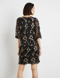 Taifun Festliches Kleid Mit Pailletten-Zier -Gerry Stil Geschaft festliches kleid mit pailletten zier 104
