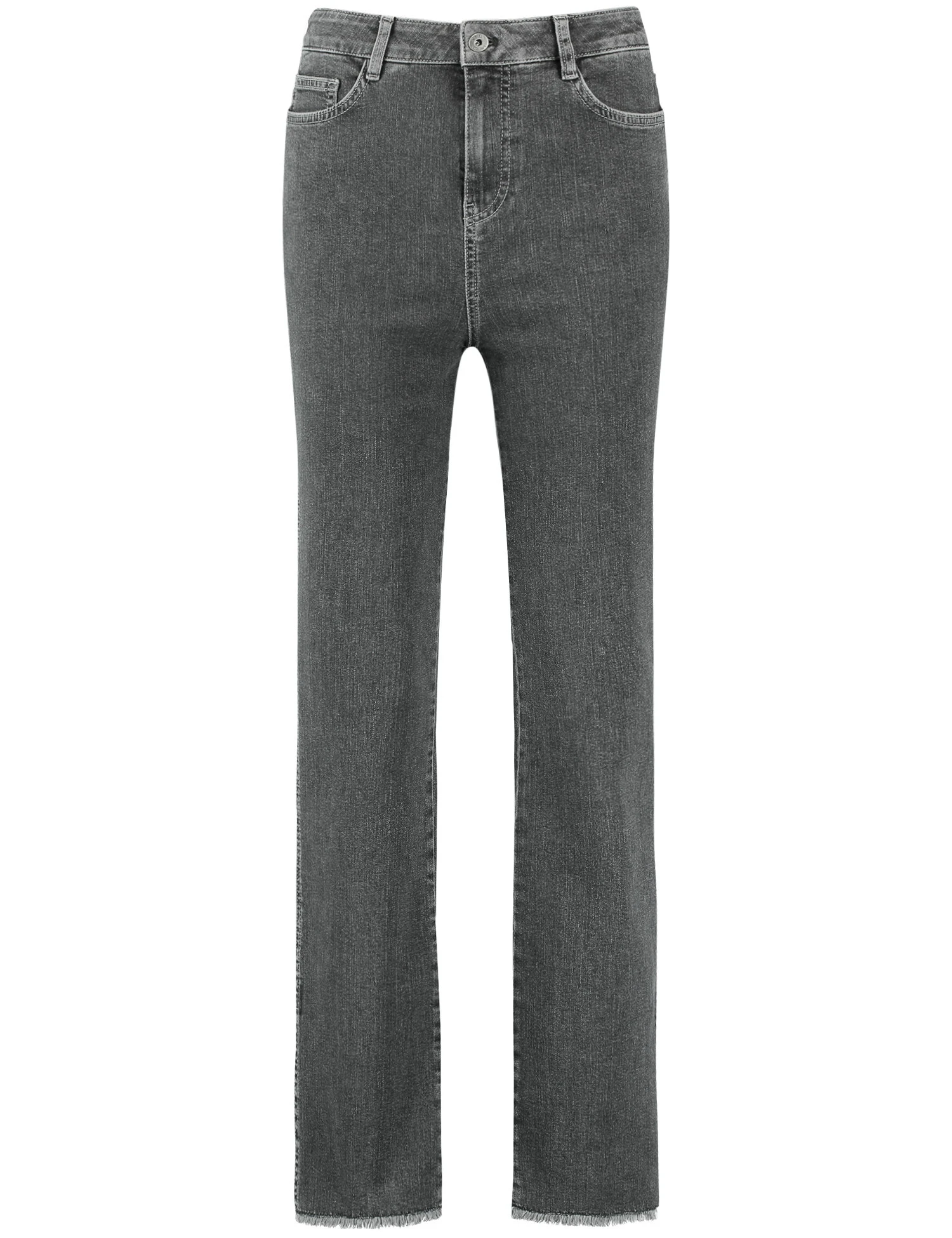 Taifun Flared Jeans Mit Saumschlitzen 2 Taifun Flared Jeans Mit Saumschlitzen – Bild 2