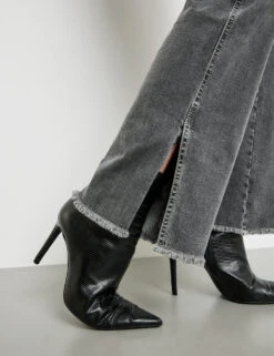 Taifun Flared Jeans Mit Saumschlitzen 10 Taifun Flared Jeans Mit Saumschlitzen -Gerry Stil Geschaft flared jeans mit saumschlitzen 100