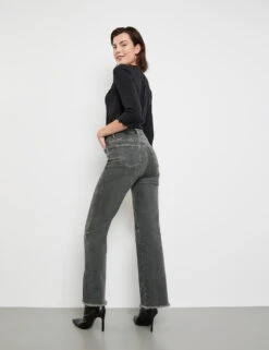 Taifun Flared Jeans Mit Saumschlitzen 12 Taifun Flared Jeans Mit Saumschlitzen -Gerry Stil Geschaft flared jeans mit saumschlitzen 104