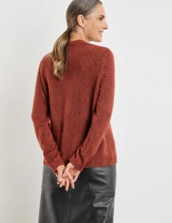 Gerry Weber Flauschiger Pullover Mit Ajour-Details 12 Gerry Weber Flauschiger Pullover Mit Ajour-Details -Gerry Stil Geschaft flauschiger pullover mit ajour details 104