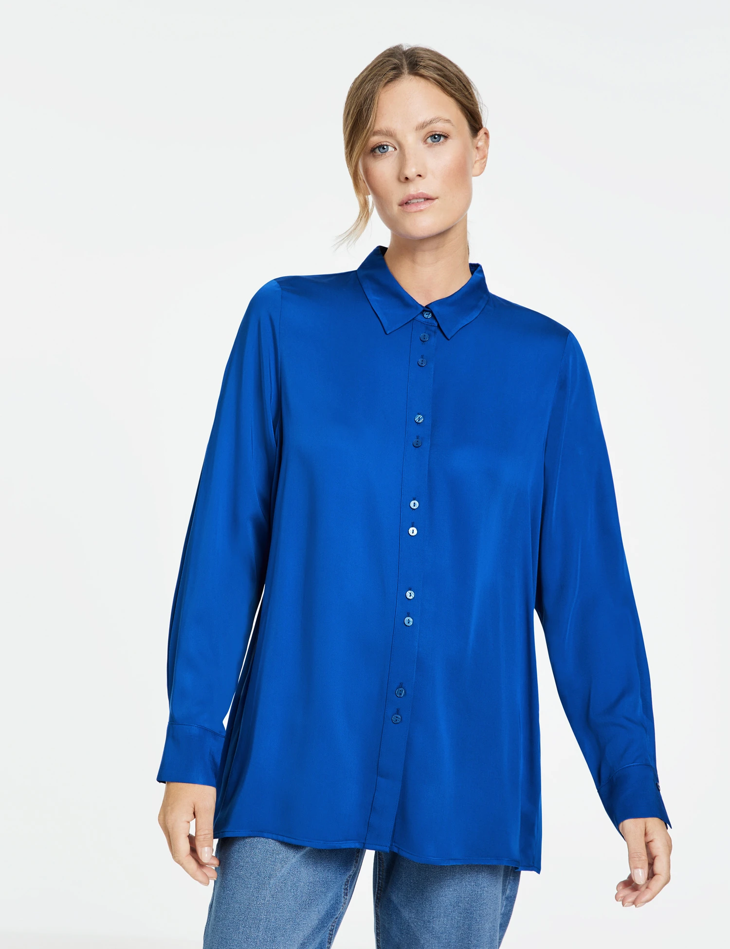 Taifun Fließende Hemdbluse 7 Taifun Fließende Hemdbluse – Bild 7