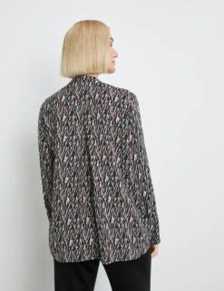 Gerry Weber Fließende Tunika Mit Allover-Dessin -Gerry Stil Geschaft fliessende tunika mit allover dessin 104