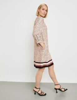 Gerry Weber Fließendes Kleid Mit Ballonärmeln -Gerry Stil Geschaft fliessendes kleid mit ballonaermeln 102