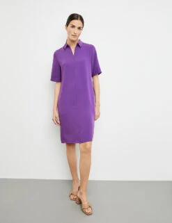 Gerry Weber Fließendes Kleid Mit Reißverschluss