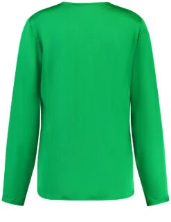 Gerry Weber Fließendes Langarm Blusenshirt -Gerry Stil Geschaft fliessendes langarm blusenshirt 03
